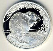 2000. 3000Ft Ag "Veszélyeztetett állatvilág-hód" T:PP Csak 7000db!