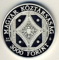 2002. 3000Ft Ag "Széchenyi Könyvtár" T:PP Csak 3000db!