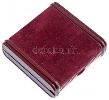 1907. 100K "Ferenc József Megkoronázásának Negyvenedik Évfordulójára" aranyozott fém utánv...