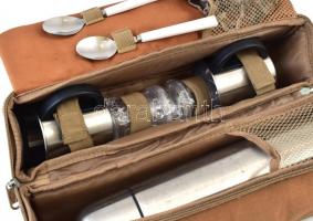 Uzsonnázó készlet, termosszal, Posta biztosítós hordtáskával. 36 cm