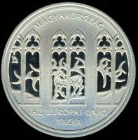 2004. 5000Ft Ag "Magyarország az EU tagja" T:PP Csak 10000db!