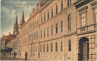 1921 Szombathely, M. kir. törvényház