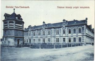 Tata-Tóváros, Tatatóváros; Tóvárosi községi polgári leány iskola, harangláb