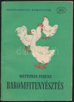 Wettstein Ferenc: Barmfitenyésztés. Bp., 1959, Mezőgazdasági Kiadó. Kiadói kopott papírkötés.