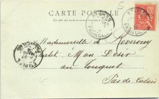 1902 Étaples, Hotel de Ville, boulangerie / hotel, bakery