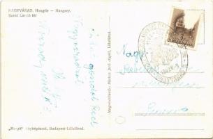 Nagyvárad, Oradea; Szent László tér, villamos, patika, Royal, Herskó József, Weisz Sándorné üzlete, ...