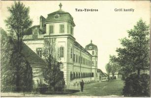 1923 Tata, Tata-Tóváros; Grófi kastély. Nobel Adolf kiadása