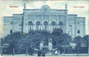 1913 Debrecen, Városi színház. Mihály Sámuel kiadása