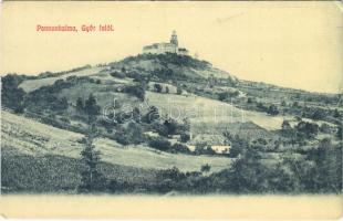 Pannonhalma, Győr felől. W. L. 2000. (EK)