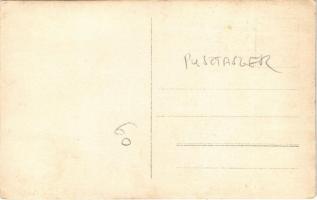 Pusztaszer, Hét vezér emlékoszlop "Magyarország ezeréves fennállásának emlékére Kecskemét város...