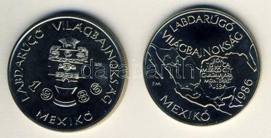 1985. 100Ft + 100Ft "Labdarúgó VB" pár T:BU