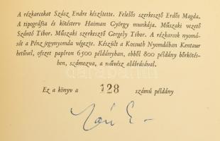 Szabó Lőrinc: A huszonhatodik év. Lírai rekviem százhúsz szonettben. Szász Endre Bp., 1963, Magyar H...