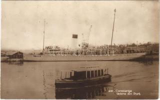 1935 Constanta, Vedere din Port / port, steamship, motorboat