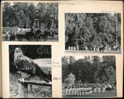 1966 Hagyományőrző lovagi tornák Nagyvázsonyban, török-magyar harc, kurucok-labancok, Kinizsi és udv...