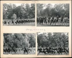 1966 Hagyományőrző lovagi tornák Nagyvázsonyban, török-magyar harc, kurucok-labancok, Kinizsi és udv...