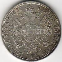 Ausztria 1887 1G ezüst T:2/3