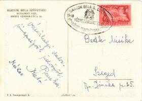 1949 Pünkösdi Zenei Ünnepségek. Dalolj Velünk! Bartok Béla Szövetség + So. Stpl