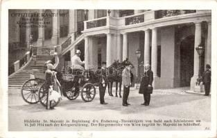 Red Cross card, Karl Franz Josef