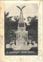 1934 Budapest XVII. Rákosliget, Hősök szobra (fa)