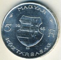 1946. 5Ft Ag "vastag Kossuth" T:2