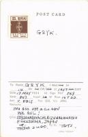 1964 Tokyo, Summer Olympics - Advertising QSL card (radio amateur)