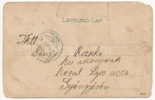 1904 Budapest XII. Erzsébet királyné szanatórium, emeleti fekvőfolyosó, fekvő kúra a szabadban (janu...