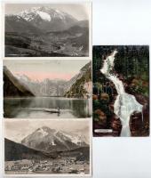 8 db RÉGI német város képeslap / 8 pre-1945 German town-view postcards