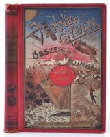 Verne Gyula: Fekete Indiák. Ford.: Varga Ottó. Bp.,1901, Franklin. Egészoldalas illusztrációkkal. Kiadói aranyozott félvászon-kötés, kopott, foltos borítóval, kissé sérült gerinccel, laza kötéssel.