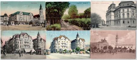 Nagyvárad, Oradea; 15 régi és 15 modern képeslap vegyes minőségben / 15 pre-1945 and 15 modern postcards in mixed quality