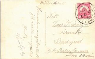 1930 Balatonszabadi, parti villa. photo