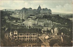 Budapest I. Tabán, Krisztina körút, Krisztinaváros, királyi vár, községi elemi polgári iskola