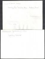 cca 1939-43 össz. 5 db Ungváry (Ungvári) László (1911-1982) Kossuth-díjas magyar színművészt és szín...