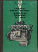 Szendrődi Valér: Gépjármű Diesel-motorok működése, kezelése, javítása. Bp., 1963, Táncsics. Kiadói félvászon kötés, kopottas állapotban.