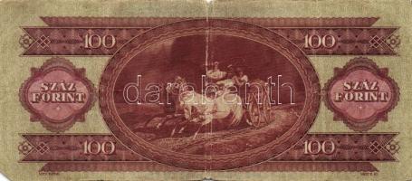 1947. 100Ft T:IV sarokhiány