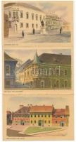Budapest - kihajtható leporello 6 képpel. Képzőművészeti Alap Kiadóvállalat (fa)