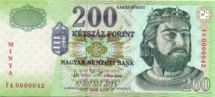 2004. 200Ft "Minta" T:I