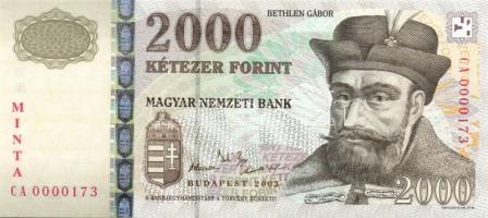 2003. 2000Ft "Minta" T:I