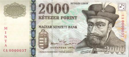 2004. 2000Ft "Minta" T:I