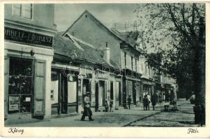 Kőszeg, Fő tér, Török Frigyes borbély-fodrász üzlete