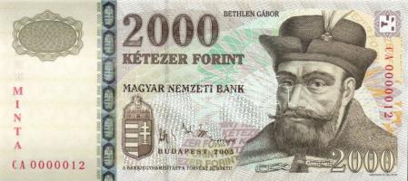 2005. 2000Ft "Minta" T:I