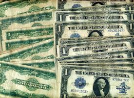 USA/Silver Certificate 1923. 1$ (60x) T:III,III/IV,IV