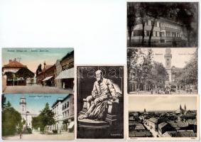 Komárom, Komárnó; - 6 db RÉGI képeslap vegyes minőségben / 6 pre-1945 postcards in mixed quality