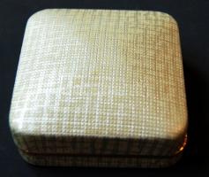 Nagy-Britannia 1960-as évek mandzsettagomb párban "Black Penny" képével, eredeti díszdoboz...