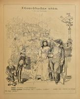 Borsszem Jankó. [Társadalmi és politikai élclap]. VI. évfolyam 1873., 1-52. szám. Teljes! Felelős sz...