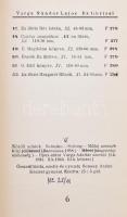 Varga Nándor Lajos ex librisei. Összeáll.: Semsey Andor. Bp., 1970, nyn., 16 sztl. lev. Varga Nándor...