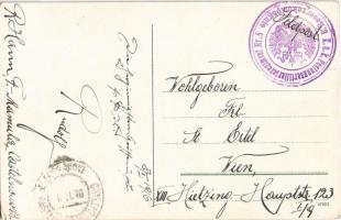 1916 Dir wollen wir treu ergeben sein... / WWI Imperial German Navy (Kaiserliche Marine) art postcar...