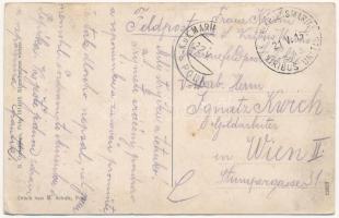 1915 SMS Erzherzog Karl az Osztrák-Magyar Haditengerészet Erzherzog Karl-osztályú pre-dreadnought cs...