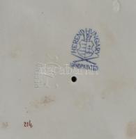 Herendi porcelán táncoló juhász, kézzel festett, jelzett, hibátlan, m: 29,5 cm