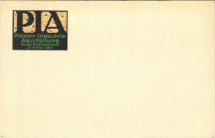 1913 Papier-Industrie Ausstellung, Berlin Philharmonie / Paper Industry Exhibition Berlin litho (EK)