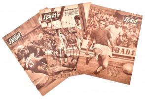 1964 3 db Képes Sport c. újság, címlapon Varga Zoltánnal